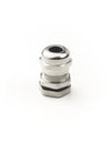 Steel Cable Gland – M12 × 1.5, Nickel-Plated Metal Gland for Industrial Cable Termination