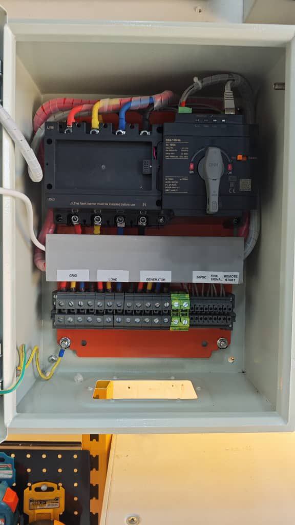 CHINT NXZB‑63H/4C 63 A 4‑Pole Automatic Transfer Switch – Steel-Enclosed with Built‑In Terminals