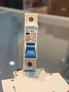 UNO 1-Pole 10A C-Curve Miniature Circuit Breaker (MCB) 6kA Single-Phase DIN-Rail