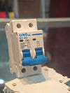 UNO 2-Pole 10A C-Curve Miniature Circuit Breaker (MCB) 6kA Thermal-Magnetic Double-Pole 240/415V