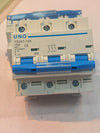 UNO 3-Pole 125A C-Curve Miniature Circuit Breaker (MCB) 10kA Three-Phase DIN-Rail