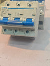 UNO 3-Pole 125A C-Curve Miniature Circuit Breaker (MCB) 10kA Three-Phase DIN-Rail