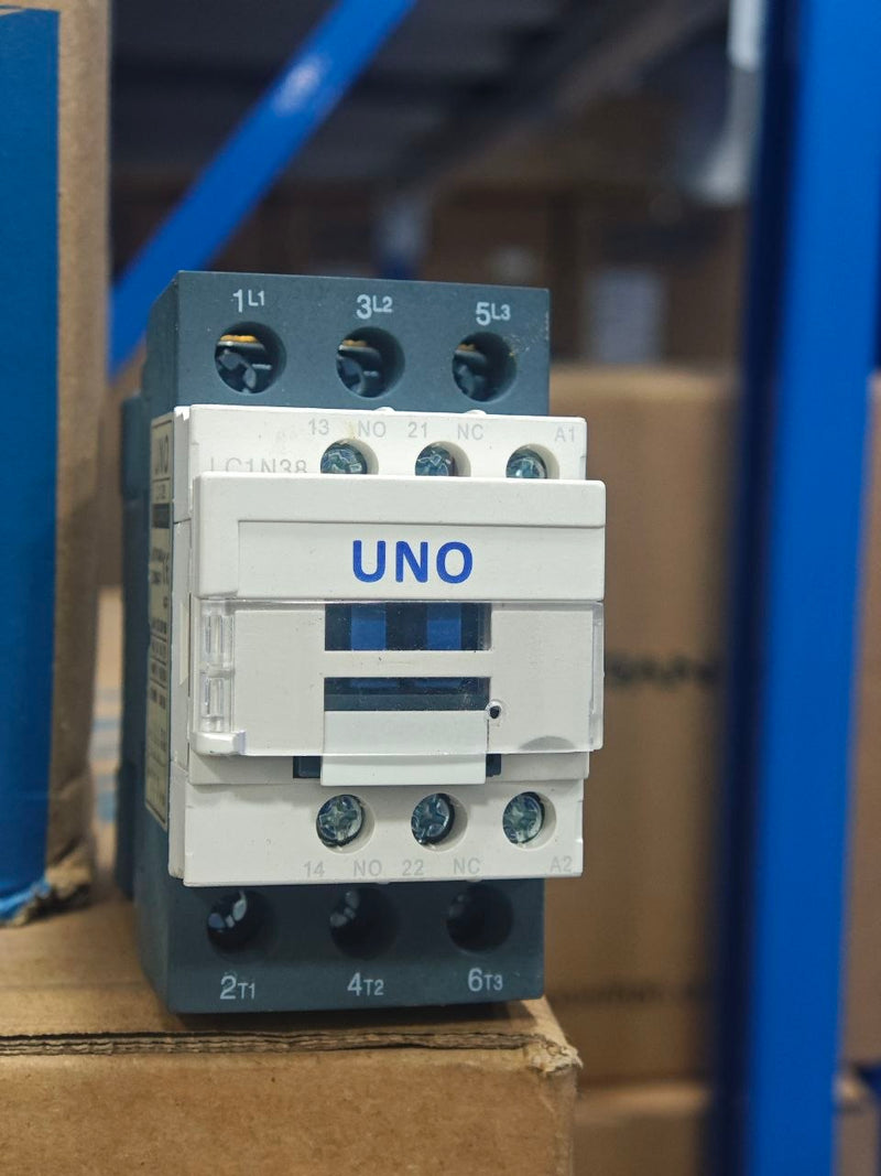 UNO 18A AC Contactor for Three-Phase Motor Control and Power Switching