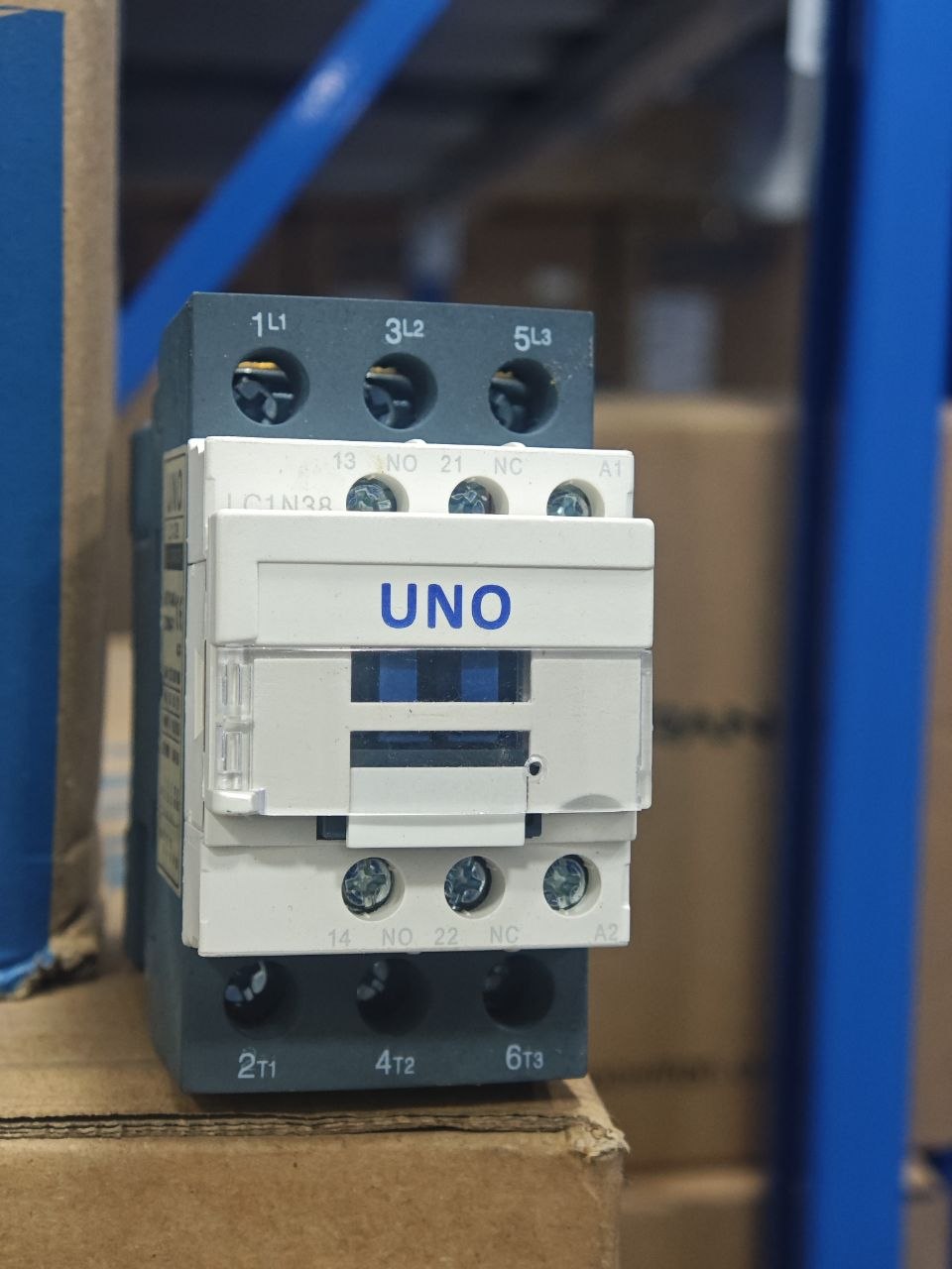 UNO 80A AC Contactor for Three-Phase Motor Control and Power Switching