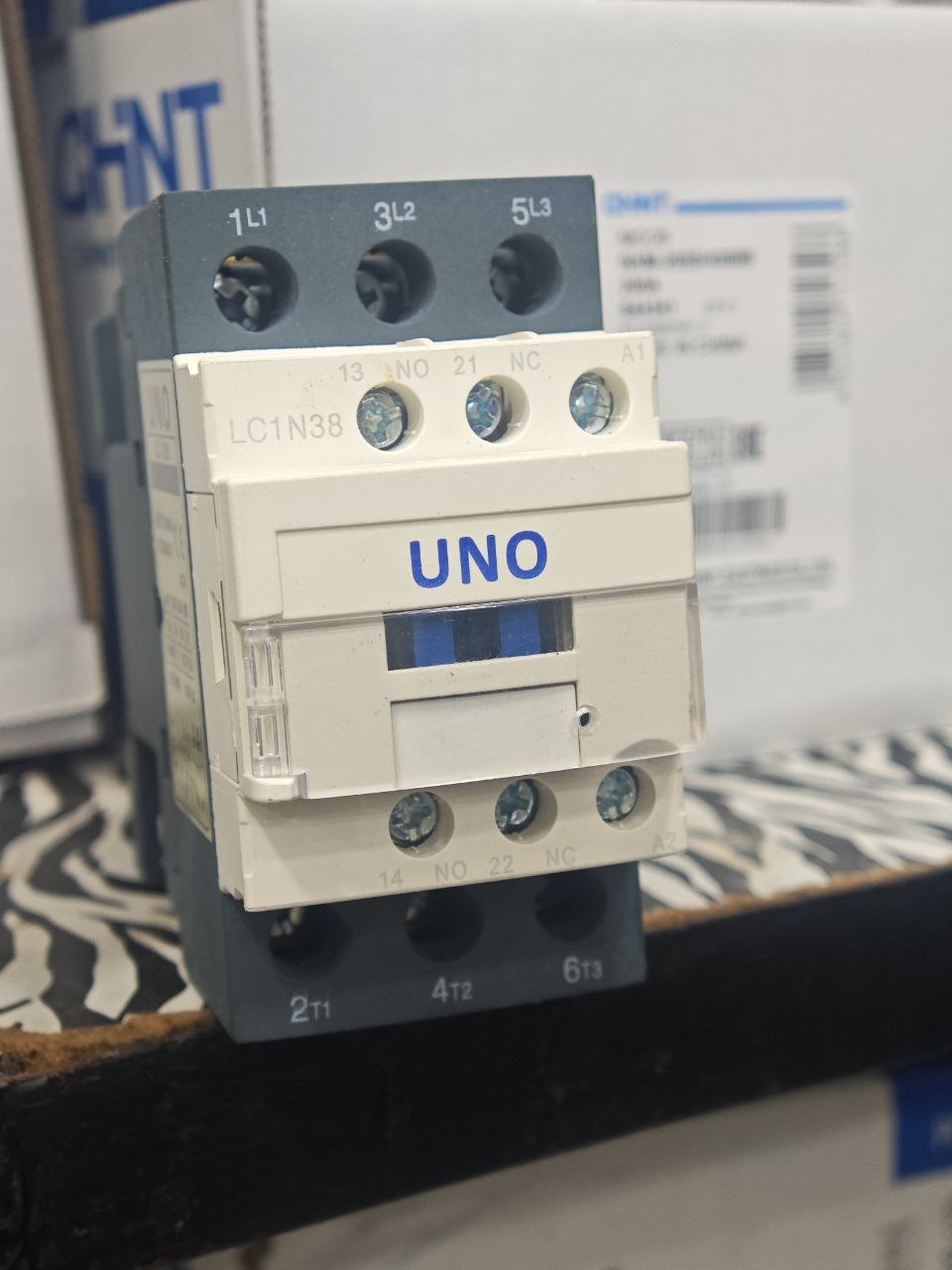 UNO 50A AC Contactor for Three-Phase Motor Control and Power Switching