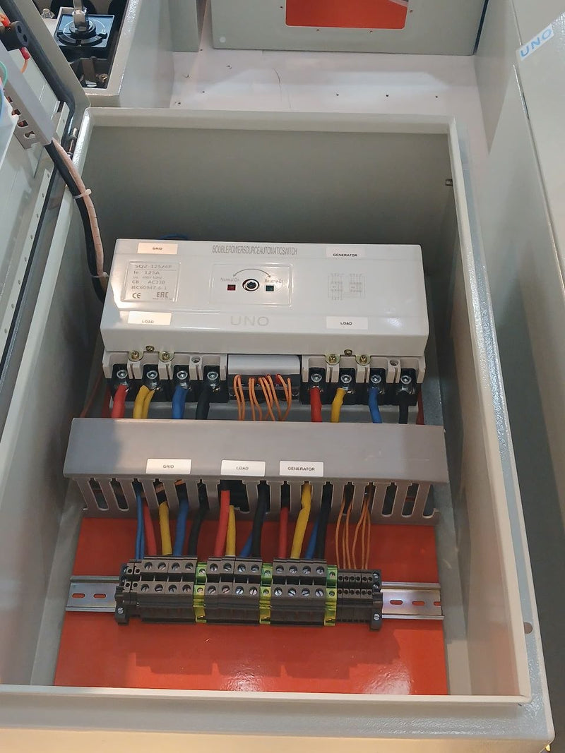 UNO Distribution Board DB 700x500x250mm 200A Manual Changeover Switch 4-Pole with Controller 4P