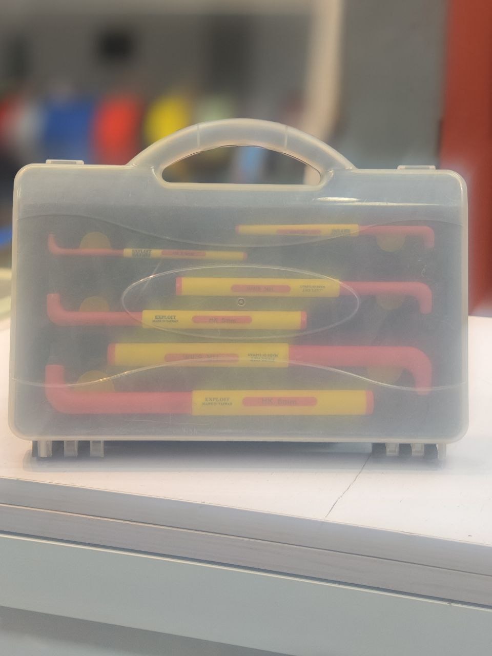 1000V Insulated Electrician Allen Key Tool Set in Carry Case