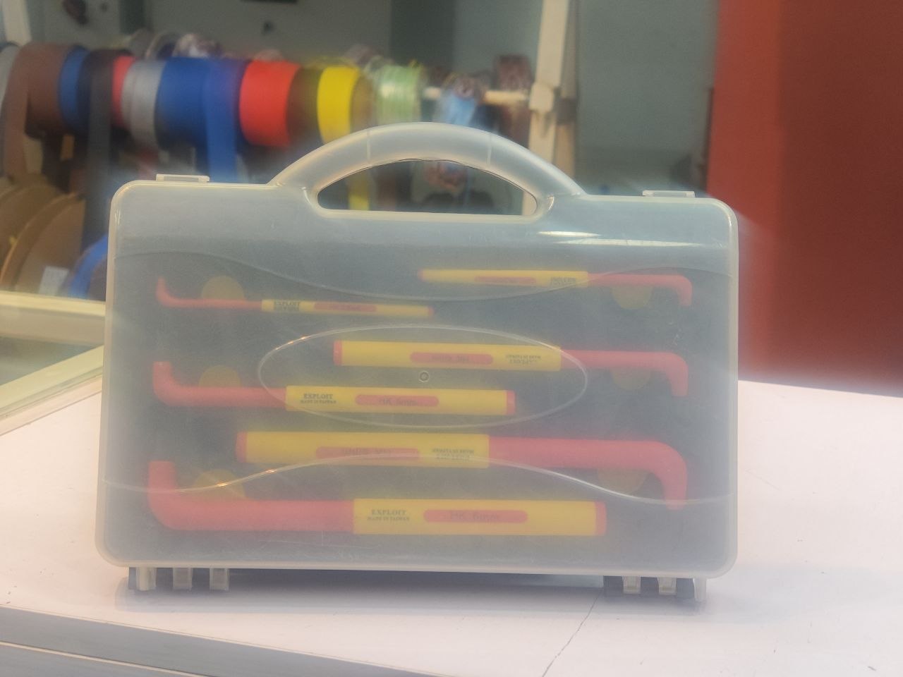1000V Insulated Electrician Allen Key Tool Set in Carry Case