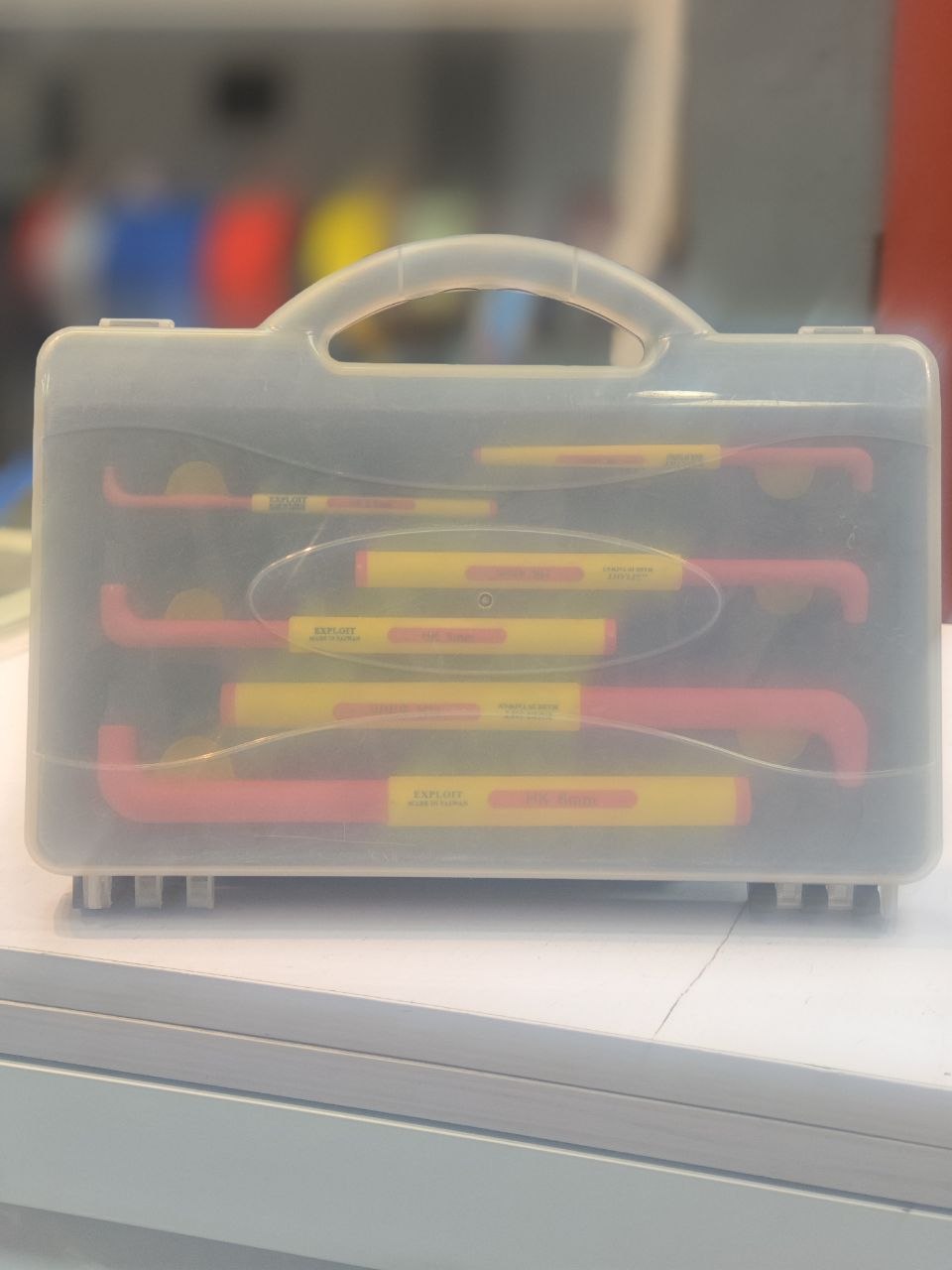 1000V Insulated Electrician Allen Key Tool Set in Carry Case
