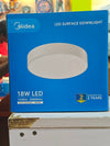 Midea 18W LED Surface Downlight | MDL-DLM60R18W-03 | 6500K Cool Daylight | 1530lm | 110° | 220-240V