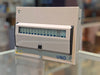 UNO 12-Way Single Phase Consumer Unit Distribution Board | 100A Isolator | Pre-fitted MCBs | Metal Enclosure