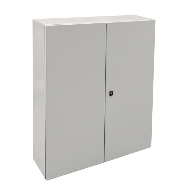 Mild Steel Electrical Enclosure – 1000×1800×500mm, Floor Standing Cabinet, 1.5mm Body, 2.0mm Door, Powder Coated Finish, IP55 Rated