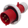 0142 IP67 Industrial Plug 4P 16A 380/415V Waterproof