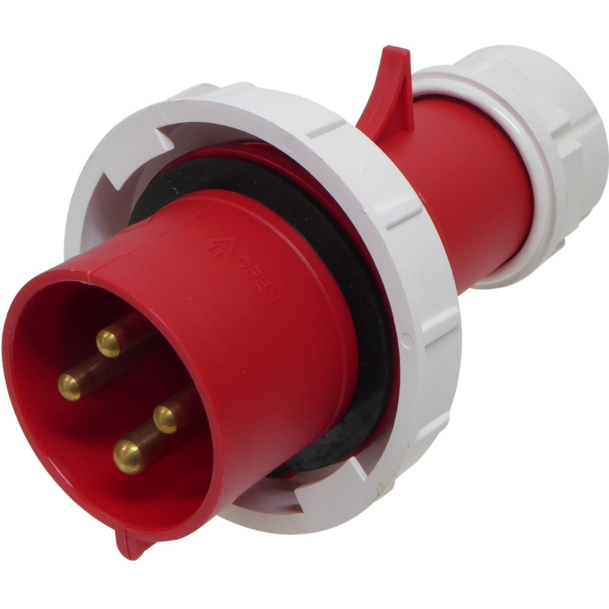 0142 IP67 Industrial Plug 4P 16A 380/415V Waterproof