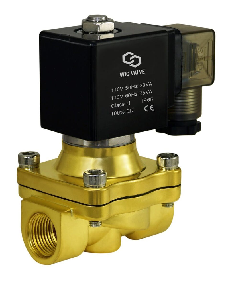 Brass Solenoid Valve – G1/2″ Port, Model 6217/200.7241, DC 24 V