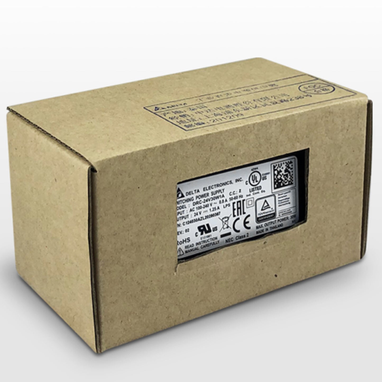 Delta DRC-24V30W1AZ – 24V DC 30W 1.25A DIN Rail Power Supply