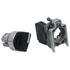 2 Position Selector Switch – XB2-BD21, Maintained Type, 22mm, Black Handle