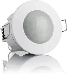 UNO Ceiling Mount IR Motion Sensor Recessed Mount 100-240V AC/DC 10A Rated IP44 Adjustable