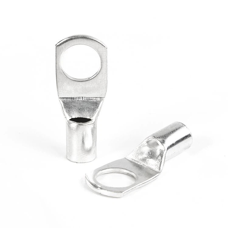1.5mm² Tinned Copper Cable Lug with 4mm Stud Hole – Crimp Ring Terminal for Electrical Wiring and Power Connections