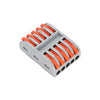 PCT-225 Quick Connector Terminal 5 In-5 Out Lever Wire Connector