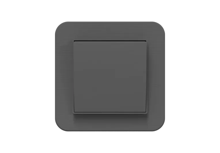 Midea 1 Gang 2 Way Switch Grey
