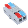 PCT-5222 Quick Connector Terminal 2 In-2 Out Lever Wire Connector