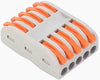 PCT-225 Quick Connector Terminal 5 In-5 Out Lever Wire Connector