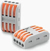 PCT-224 Quick Connector Terminal 4 In-4 Out Lever Wire Connector