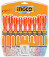 Ingco 9 Pcs Insulated Screwdriver Set HKISD0908