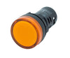Pilot Lamp 220VAC Yellow AD16-22DS