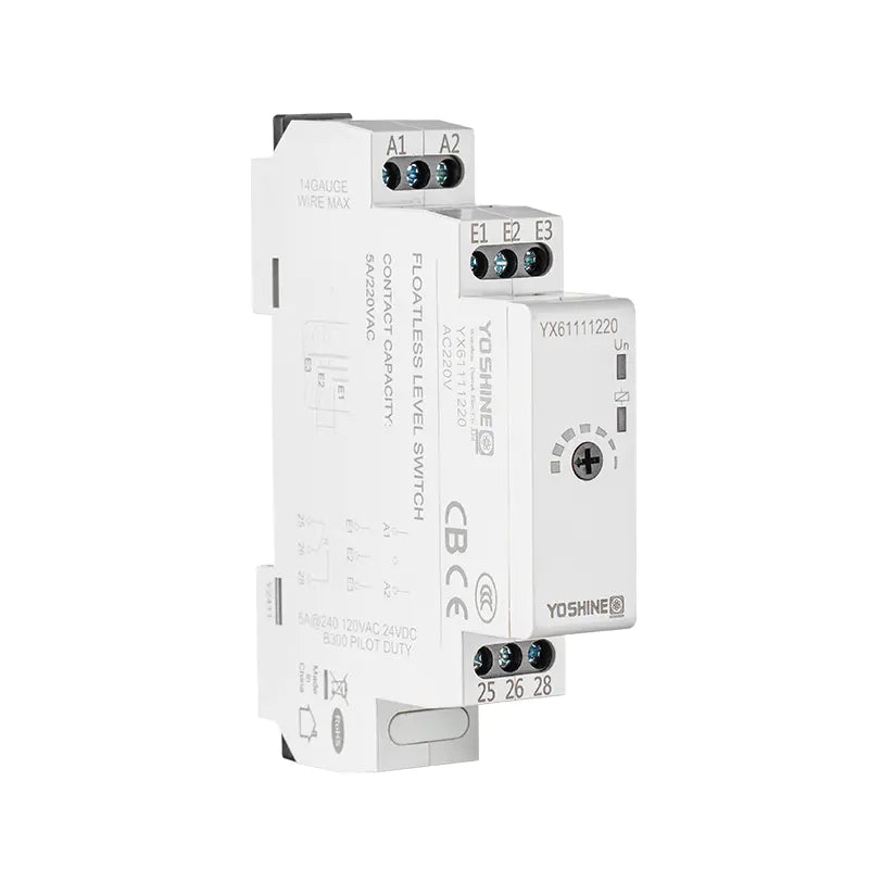 YX63121H33 Liquid Level Relay | Water Supply & Drainage Control with Delay Function